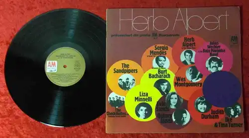 LP Herb Alpert präsentiert Die große A&M Starparade (A&M 80 717 XAT) D