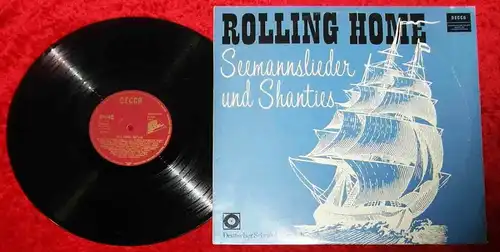 LP Rolling Home - Seemannslieder & Shanties (Decca J 146) D