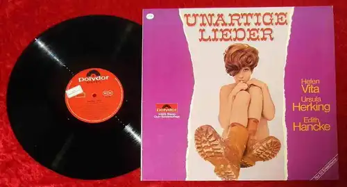 LP Unartige Lieder (Polydor H 828) Helen Vita Ursula Herking Edith Hancke
