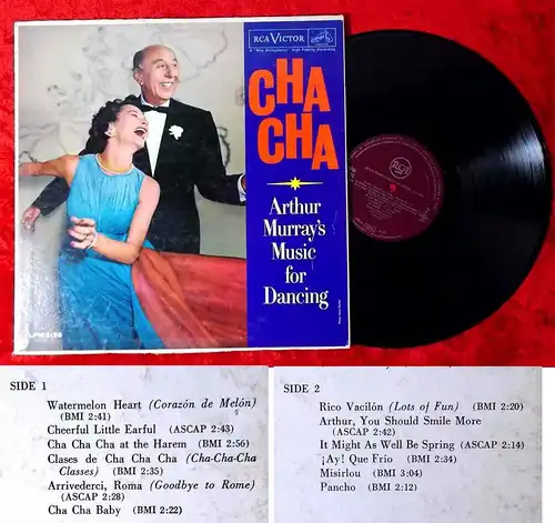 LP Arthur Murray: Music for Dancing Cha Cha (RCA LPM-2155) US 1959