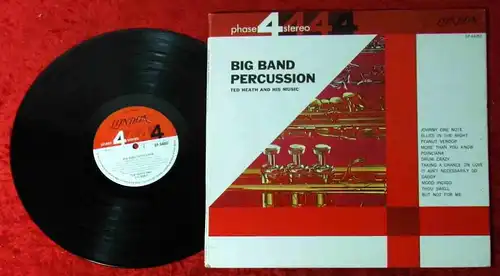 LP Ted Heath & His Music: Big Band Percussion (London Phase 4 SP 44002) US