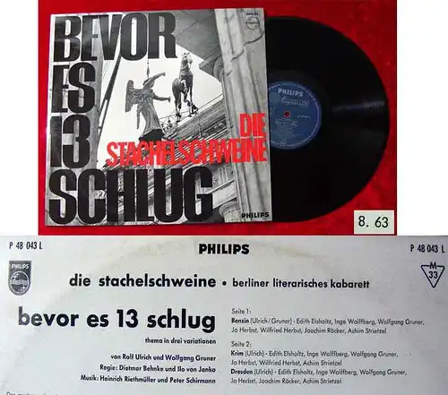 LP Stachelschweine: Bevor es 13 schlug (1963)