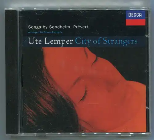 CD Ute Lemper: City Of Strangers (Decca) 1995