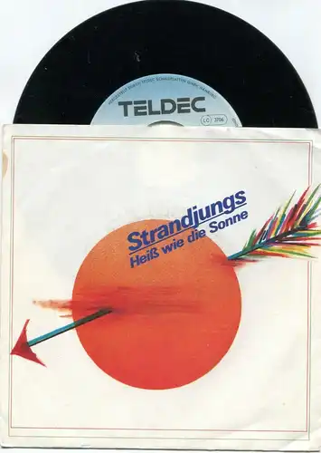 Single Strandjungs: Heiss wie die Sonne (Teldec 614618 AC) D 1986