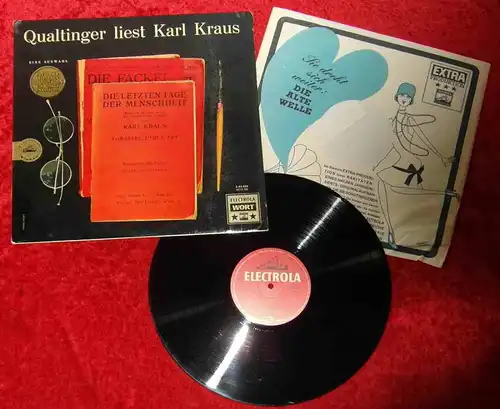 LP Helmut Qualtinger liest Karl Kraus (Electrola E 83 489) D