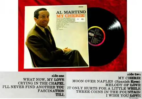 LP Al Martino: My Cherie (Capitol ST 2362) UK