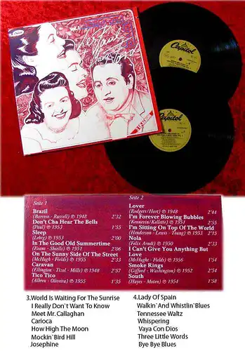 2LP Les Paul Mary Ford Songs and Story of Vol 1 (Capitol)
