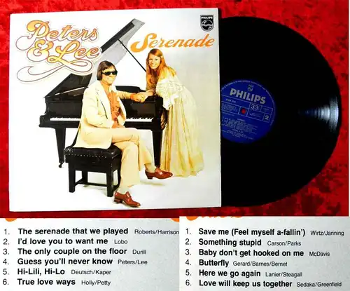 LP Peters & Lee: Serenade (Philips 9109 210) UK 1976