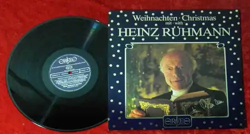 LP Heinz Rühmann: Weihnachten mit Heinz Rühmann (Orfeo S 037821 B) D 1982