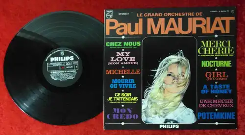LP Paul Mauriat: Le Grand Orchestre (Philips 842 134 PF) Costa Rica 1966