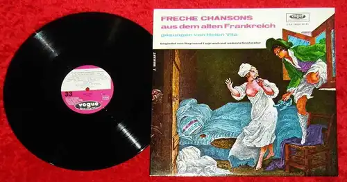 LP Helen Vita: Freche Chansons aus dem alten Frankreich (Vogue LDK 18001) D 1964