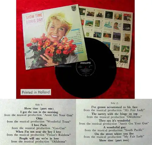 LP Doris Day: Show Time (Philips B 47046 L)