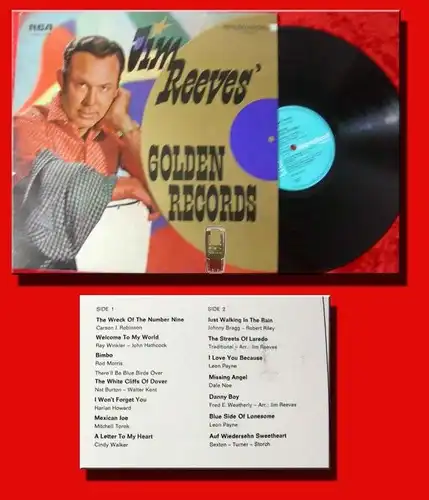 LP Jim Reeves Golden Records