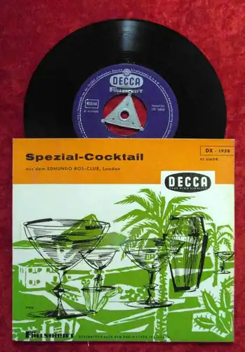 EP Edmundo Ros: Spezial Cocktail (Decca DX 1958) D