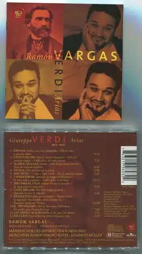 CD Ramon Vargas: Verdi Arias (RCA) 2001