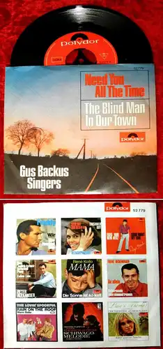 Single Gus Backus Singers: Need you all the time (Polydor 52 778) D 1965