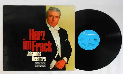 LP Johannes Heesters: Herz im Frack (Baccarola 80 429 ZU) D 
