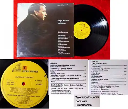 LP Frank Sinatra: Sinatra & Company (Reprise K 44 115) UK 1971
