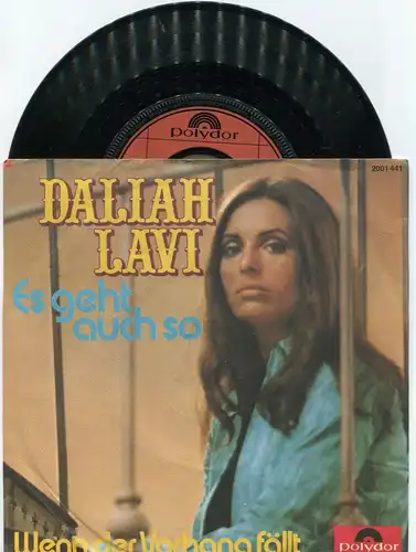 Single Daliah Lavi: Es geht auch so (Polydor 2001 441) D 1972