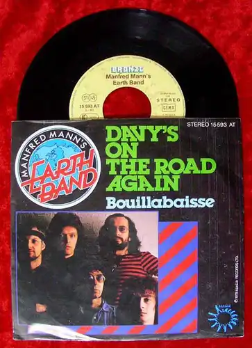 Single Manfred Mann´s Earth Band: Davy´s on the Road again