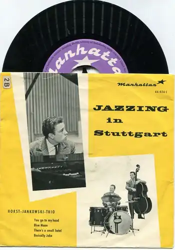 EP Horst Jankowski Trio: Jazzing In Stuttgart (Manhattan 66 026 C) D 1959