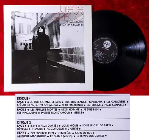 LP Juliette Greco ; Deshabillez-Moi - Vol. 3  (Meys 2528 240) F 1982