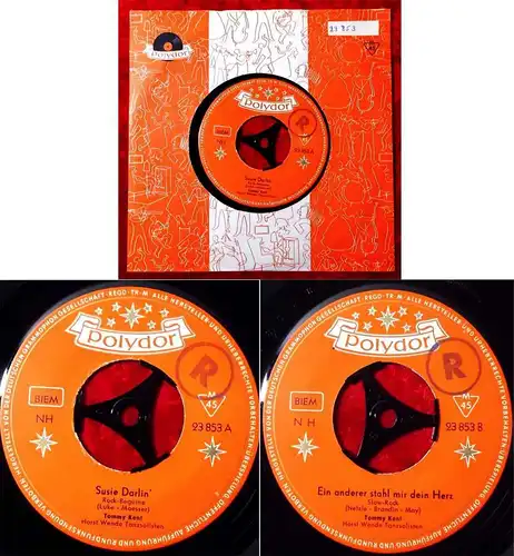 Single Tommy Kent: Susie Darlin´ (Polydor 23 853) D