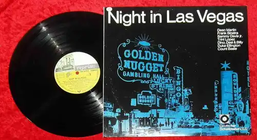 LP Night in Las Vegas (Reprise J 144) Deutscher Schallplattenclub