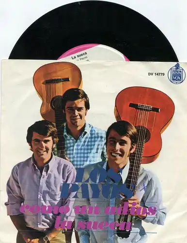 Single Los Payos: La Sueca (Vogue DV 14779) D 1968