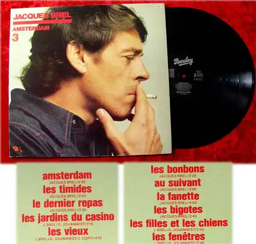 LP Jacques Brel: Amsterdam (3) (Barclay)