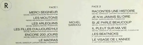 LP Michel Sardou (Barclay 950.045) F 