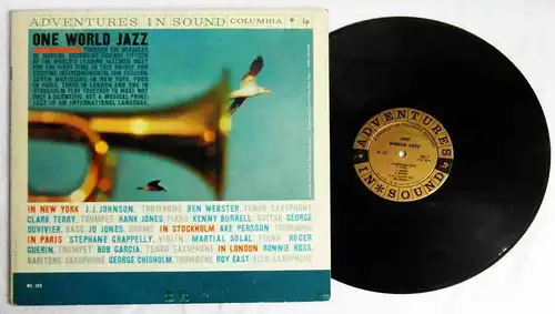 LP One World Jazz - Adventures in Sound (Columbia WL 162) US