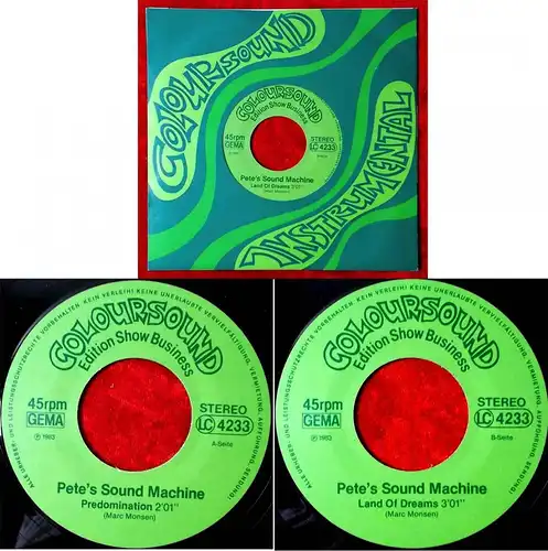 Single Pete´s Sound Machine: Predomination (Coloursond) D 1983