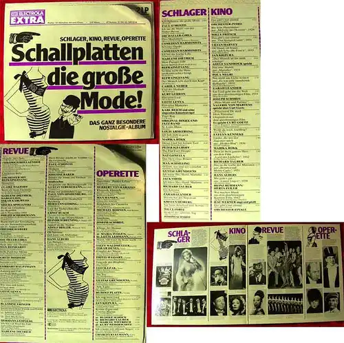 2LP Schallplatten - die große Mode! - Das ganz besondere Nostalgie-Album