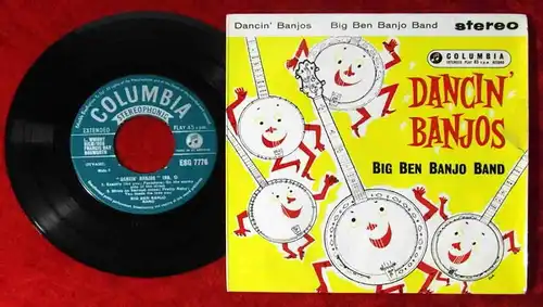 EP Big Ben Banjo Band: Dancin´ Banjos (Columbia ESG 7776) UK 1958
