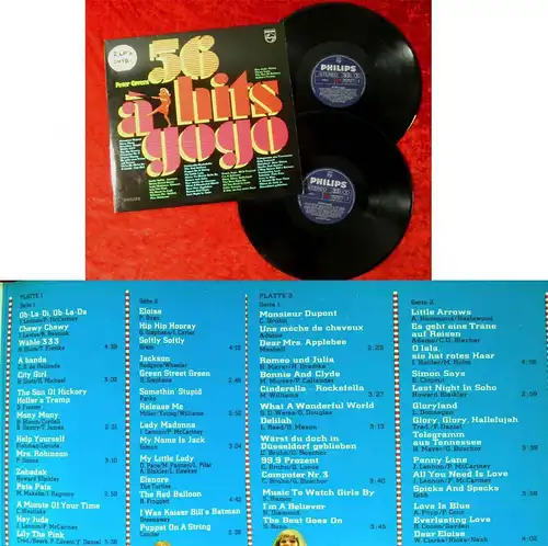 2LP Peter Covent: 56 Hits á gogo (Philips H 72 AM 225) D 1968