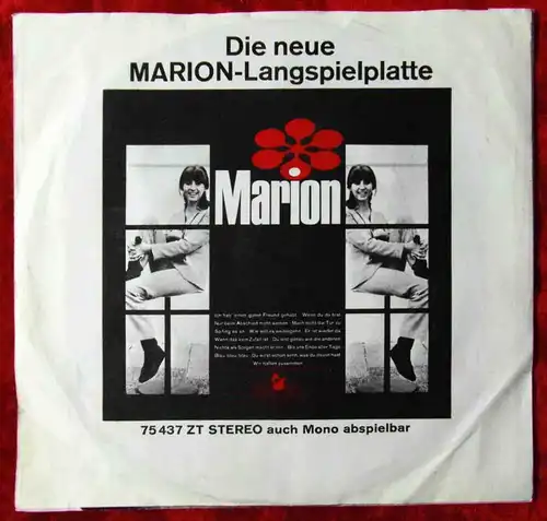 Single Marion: Er + Ich (Hansa 19 410 AT) D