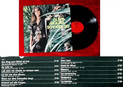 LP Olivia Molina: So oder So (MfP 1M 048-31 345) D 1974