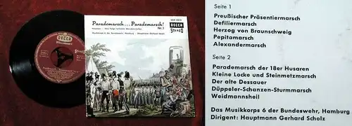 EP Parademarsch Nr. 1 Musikkorps der Bundeswehr Hamburg