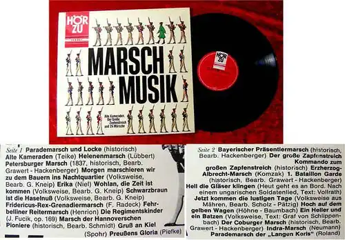 LP Marschmusik (Hör Zu SHZT 507 Stereo)