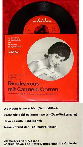 EP Rendezvous mit Carmela Corren