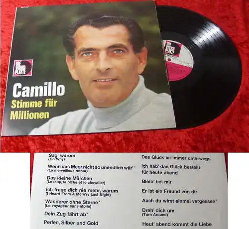 LP Camillo Felgen: Stimme für Millionen (EMI) D