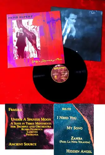 LP Herb Alpert: Under a spanish Moon (A&M 395 209-1) NL 1988
