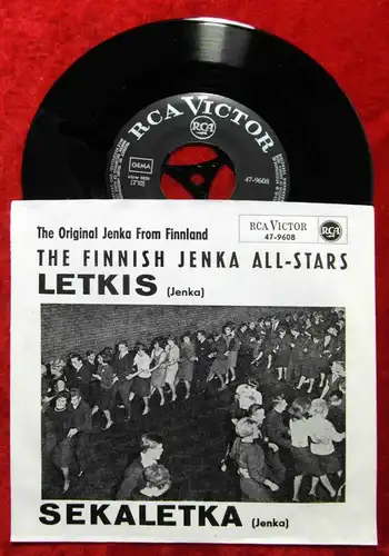 Single Finnish Jenka All Stars: Letkis (RCA 47-9608) D