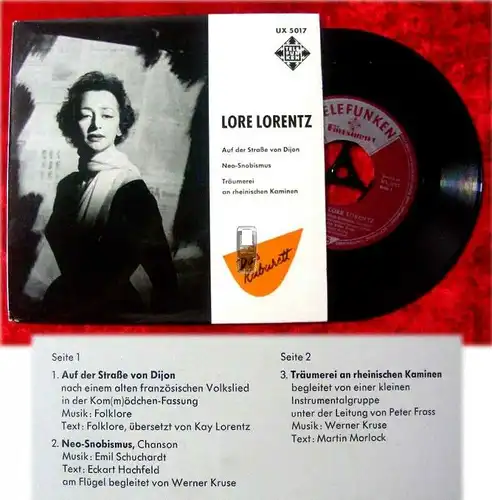 EP Lore Lorentz: Auf der Straße von Dijon