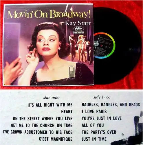 LP Kay Starr Movin On Broadway