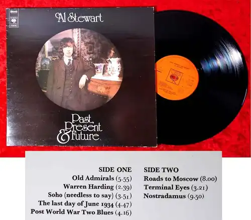 LP Al Stewart: Past Present & Future (CBS S 65726) NL 1973