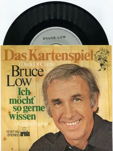 Single Bruce Low: Das Kartenspiel (Ariola 13 157 AU) D 1974