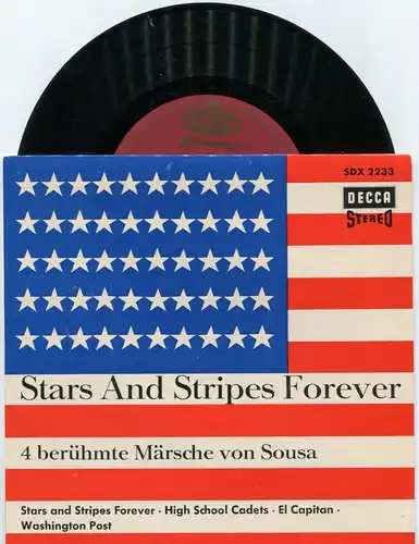 EP Band Of Grenadier Guards: Stars and Stripes Forever (Decca SDX 2233) D