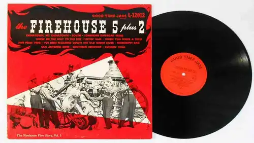 LP Firehouse Five Plus 2: Firehouse Five Story Vol. 2 (Good Time Jazz L-12012) 
